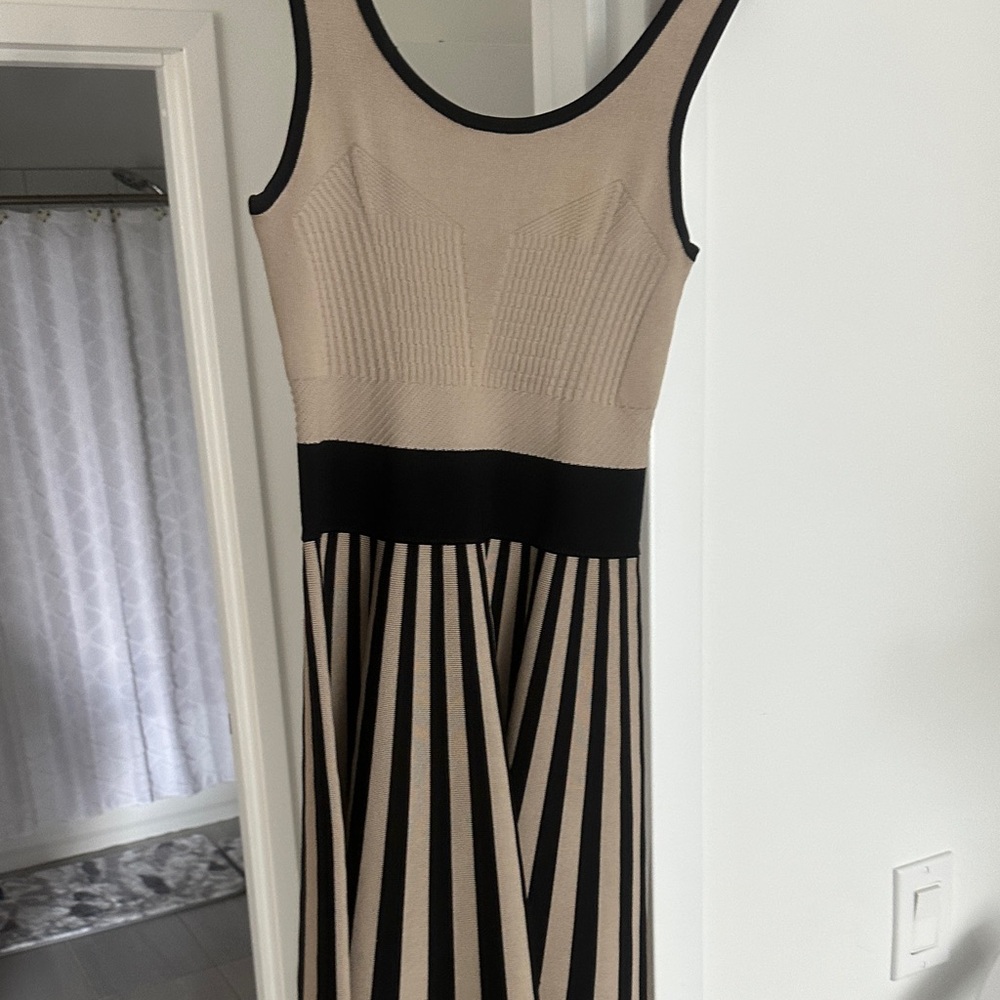 Guess Black and Tan mini Dress
